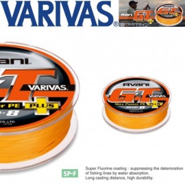Varivas P.E Line Super Trout Area PE X4 Yellow 75m P.E 0.2 Max6.5lb